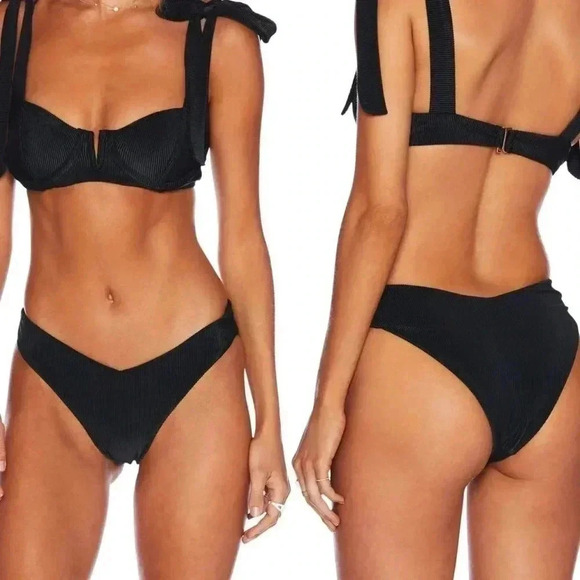 Beach Riot Vanessa Hi Cut Bikini Bottom - Picture 1 of 5